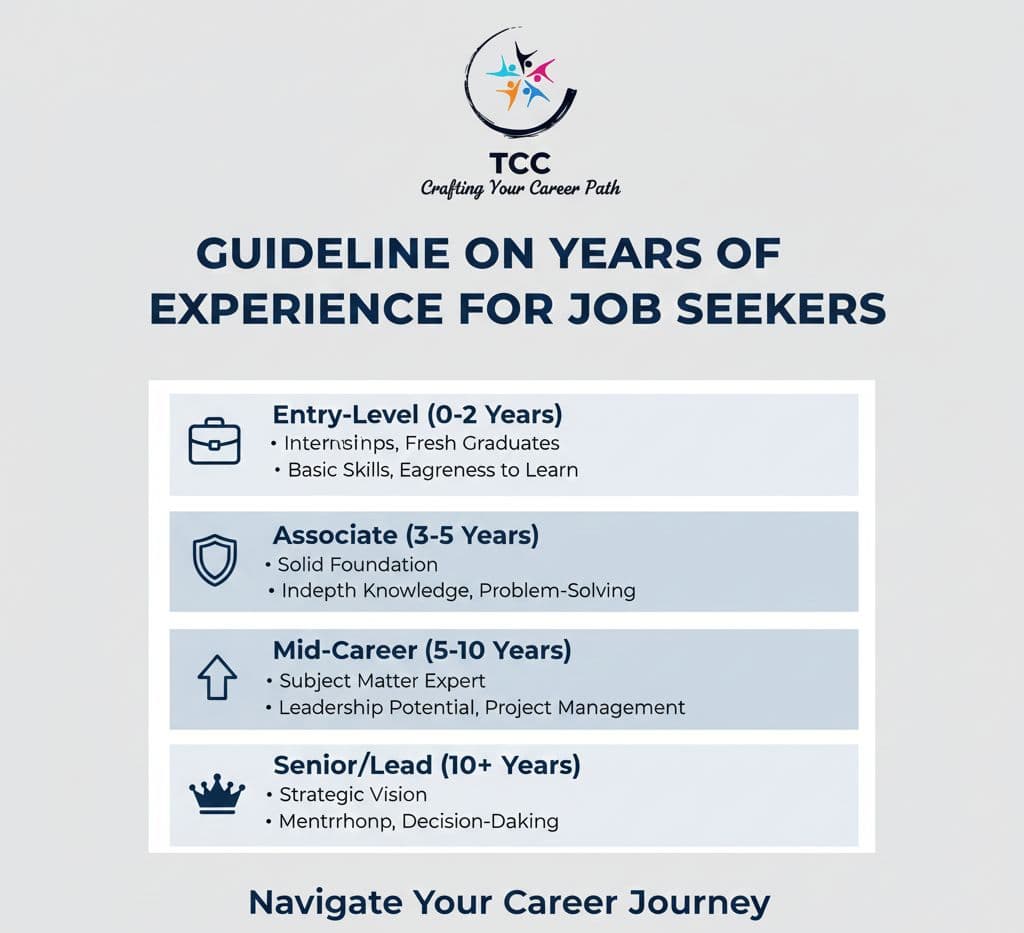 Guideline for Years Of Experience