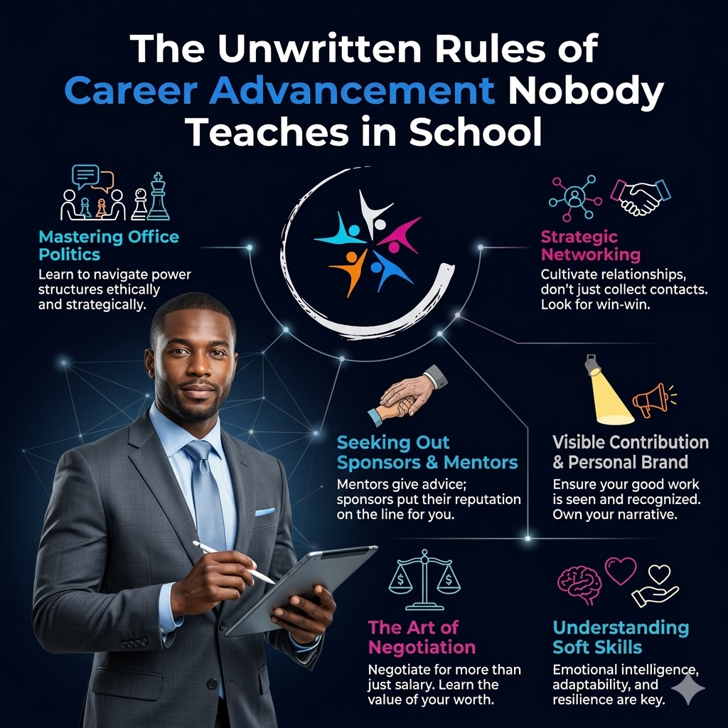The Unwritten Rules of Career Advancement Nobody Teaches in School