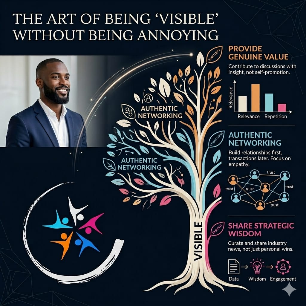The Art Of Being"Visible" Without Being Annoying