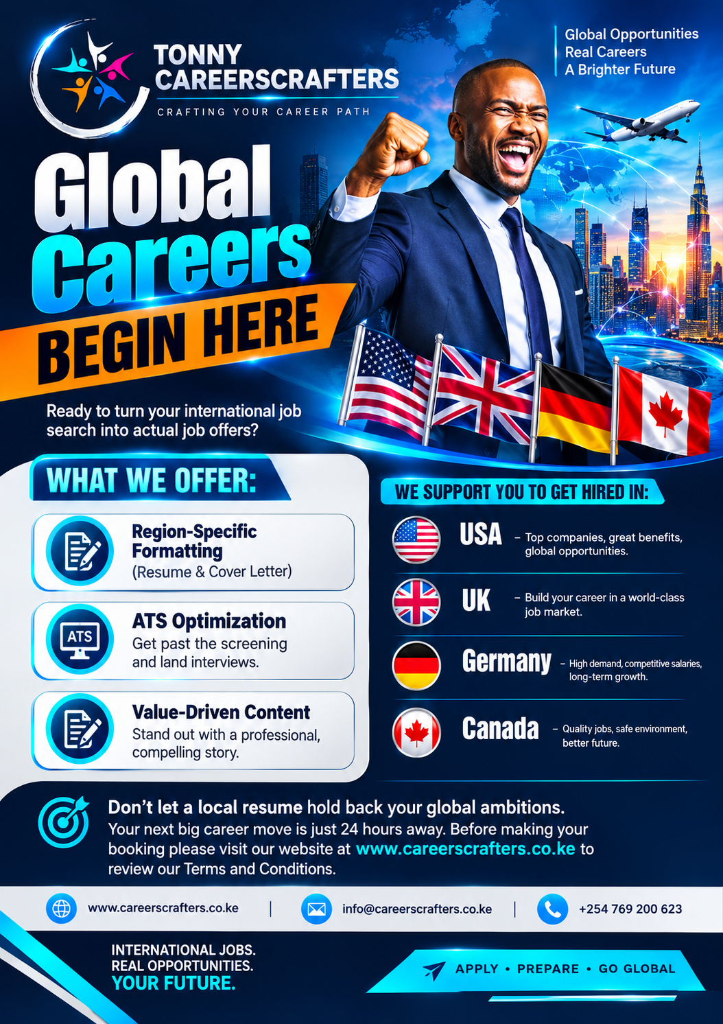 International Resume/CV Writing Revamping Services