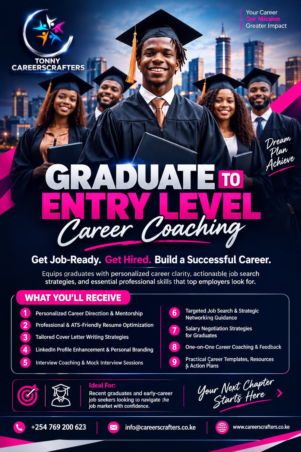 Graduate - Entry Level Career Coaching